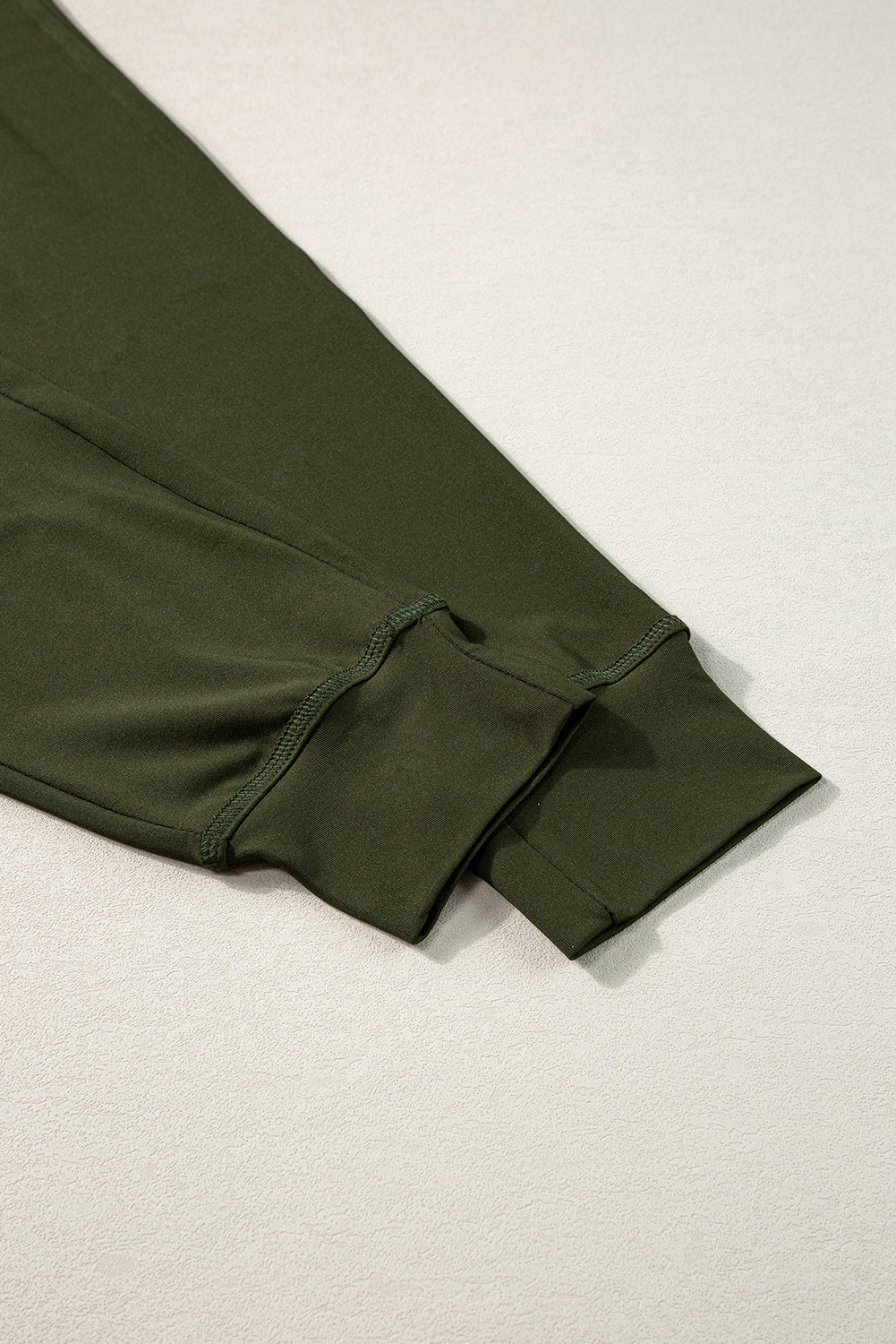 Black Drawstring Waist Pocketed Joggers