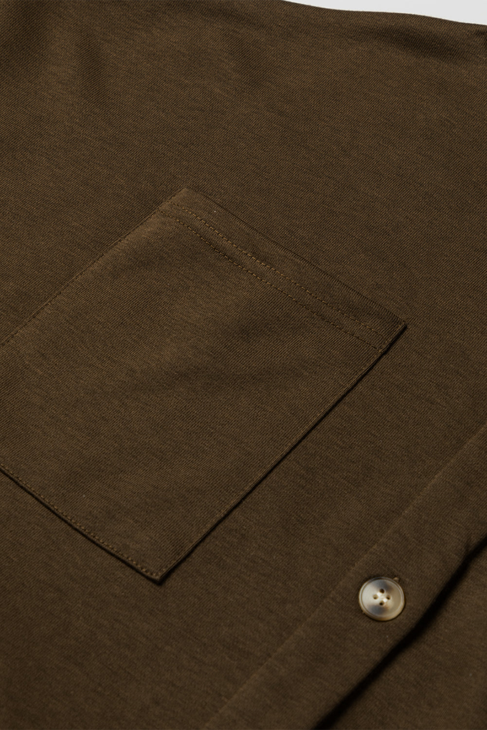 Blackish Green Button Up Contrast Knitted Sleeves Hooded Jacket