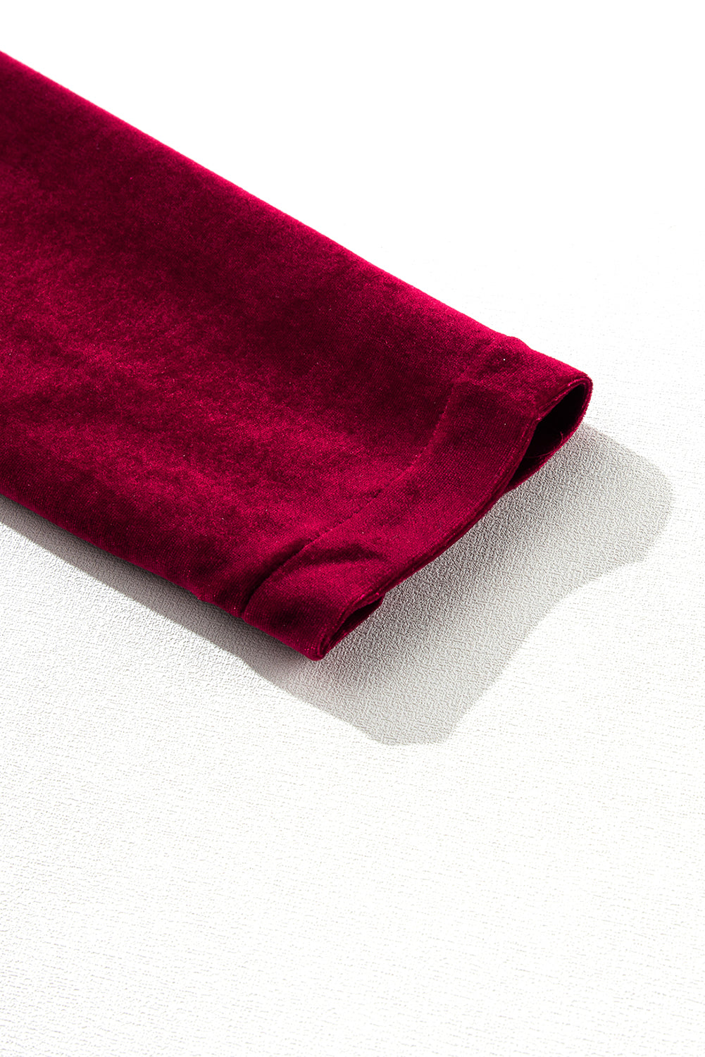 Rose Casual Pocketed Velvet Blazer